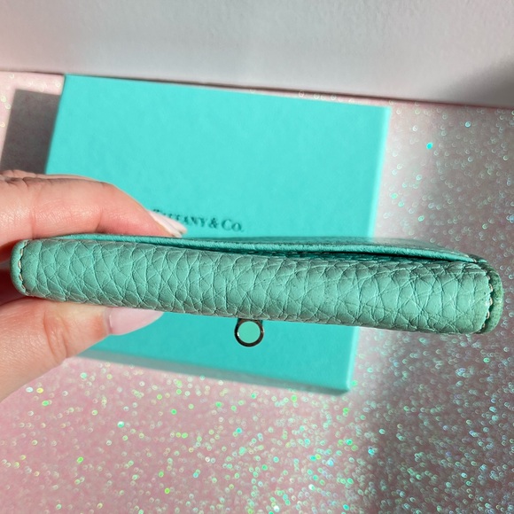 Tiffany & Co. Leather Cardholder/Wallet (AS IS) | Tiffany Blue 🩵 - Picture 7 of 15